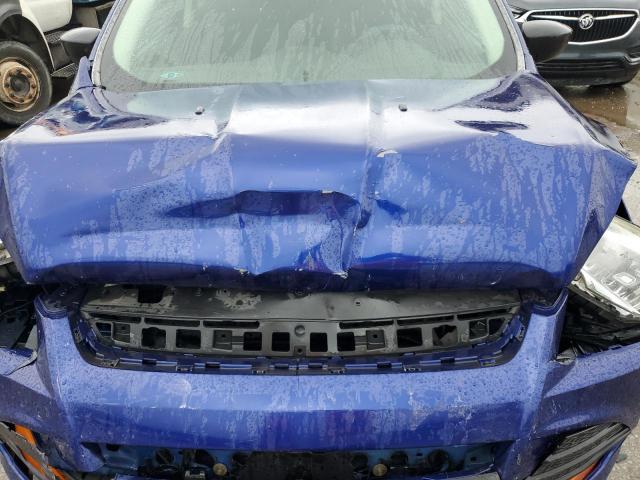 1FMCU0F77EUA20652 - 2014 FORD ESCAPE S BLUE photo 12