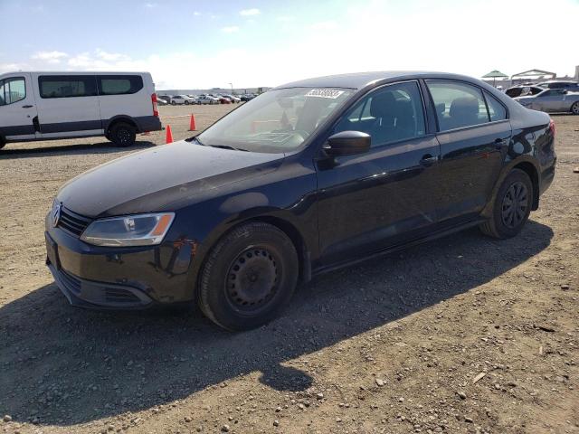 3VW2K7AJ8DM293942 - 2013 VOLKSWAGEN JETTA BASE 黑色 照片 1