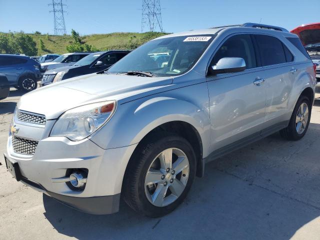 2GNFLGE54C6218282 - 2012 CHEVROLET EQUINOX LTZ SILVER photo 1