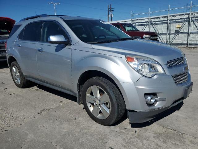 2GNFLGE54C6218282 - 2012 CHEVROLET EQUINOX LTZ SILVER photo 4