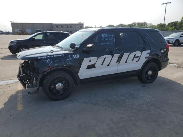 1FM5K8AR8KGB55462 - 2019 FORD EXPLORER POLICE INTERCEPTOR BLACK photo 1
