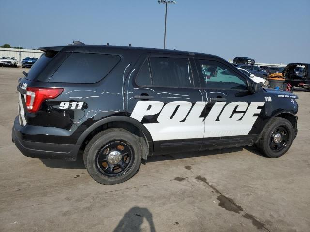 1FM5K8AR8KGB55462 - 2019 FORD EXPLORER POLICE INTERCEPTOR BLACK photo 3