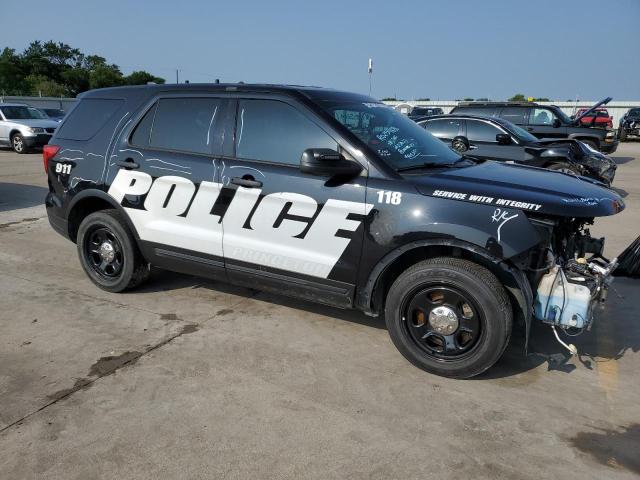 1FM5K8AR8KGB55462 - 2019 FORD EXPLORER POLICE INTERCEPTOR BLACK photo 4