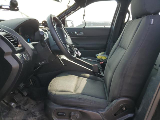 1FM5K8AR8KGB55462 - 2019 FORD EXPLORER POLICE INTERCEPTOR BLACK photo 7