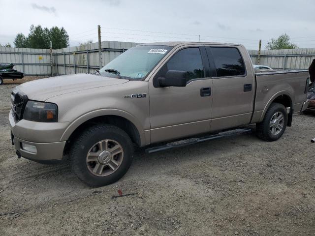 1FTPW12585KE28406 - 2005 FORD F150 SUPERCREW BEIGE photo 1