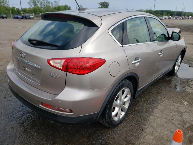 JN1AJ0HRXAM757215 - 2010 INFINITI EX35 BASE ბეჟი ფოტო 4