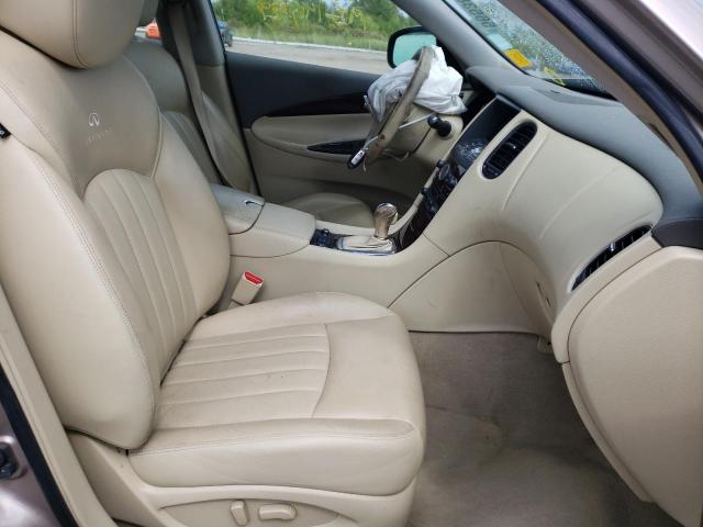 JN1AJ0HRXAM757215 - 2010 INFINITI EX35 BASE ბეჟი ფოტო 5