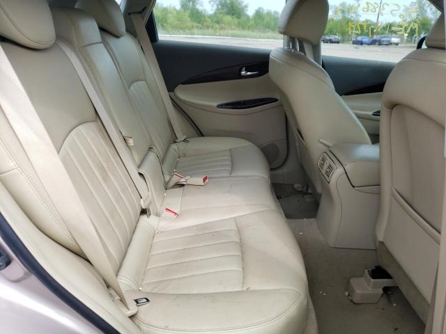 JN1AJ0HRXAM757215 - 2010 INFINITI EX35 BASE ბეჟი ფოტო 6