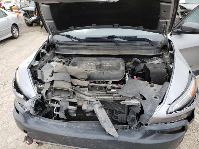 1C4PJMBB2FW510292 - 2015 JEEP CHEROKEE TRAILHAWK 灰色 照片 11