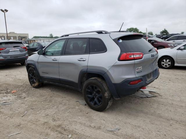 1C4PJMBB2FW510292 - 2015 JEEP CHEROKEE TRAILHAWK 灰色 照片 2