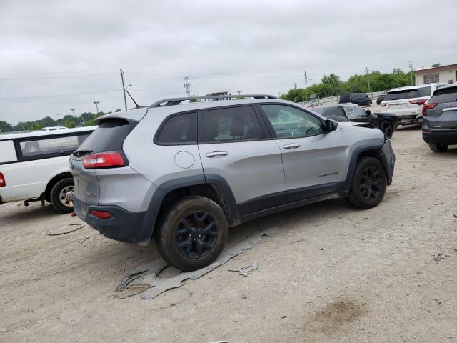 1C4PJMBB2FW510292 - 2015 JEEP CHEROKEE TRAILHAWK 灰色 照片 3