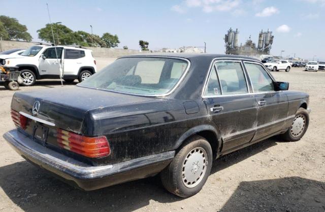 WDBCA24E9MA599930 - 1991 MERCEDES-BENZ 300 SE BLACK photo 3