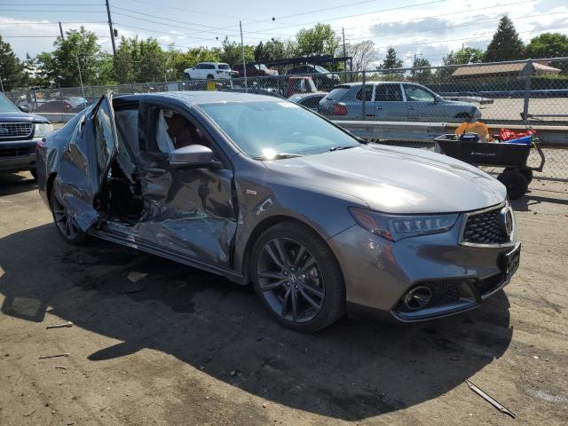 19UUB3F66KA004870 - 2019 ACURA TLX TECHNOLOGY GRAY photo 4