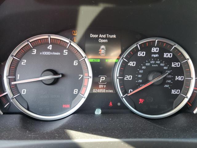 19UUB3F66KA004870 - 2019 ACURA TLX TECHNOLOGY GRAY photo 9