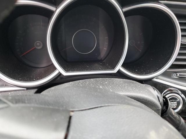 5XXGN4A78FG452742 - 2015 KIA OPTIMA EX GRAY photo 9