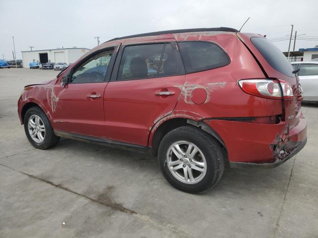 5NMSG3AB1AH345223 - 2010 HYUNDAI SANTA FE GLS RED photo 2