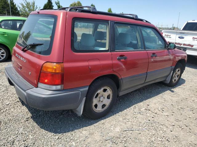 JF1SF6355YH731348 - 2000 SUBARU FORESTER L RED photo 3