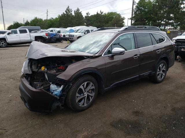 4S4BTGPD4L3237753 - 2020 SUBARU OUTBACK TOURING LDL BROWN photo 1