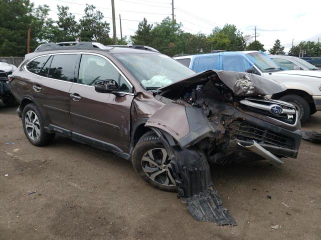 4S4BTGPD4L3237753 - 2020 SUBARU OUTBACK TOURING LDL BROWN photo 4