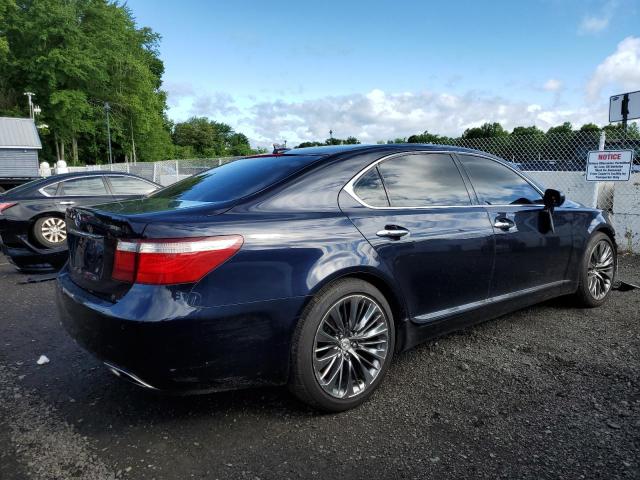 JTHGL46F275014499 - 2007 LEXUS LS 460L BLUE photo 3