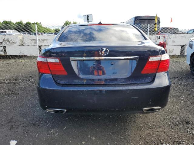 JTHGL46F275014499 - 2007 LEXUS LS 460L BLUE photo 6