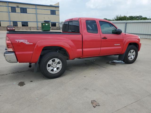 5TETU62N65Z056089 - 2005 TOYOTA TACOMA PRERUNNER ACCESS CAB RED photo 3