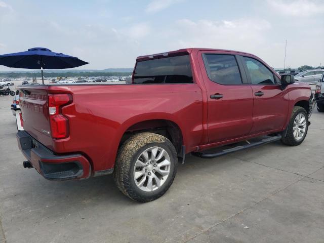 3GCPWBEFXKG107299 - 2019 CHEVROLET SILVERADO C1500 CUSTOM BURGUNDY photo 3