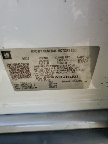 5GAERBKWXLJ151923 - 2020 BUICK ENCLAVE ESSENCE თეთრი ფოტო 13