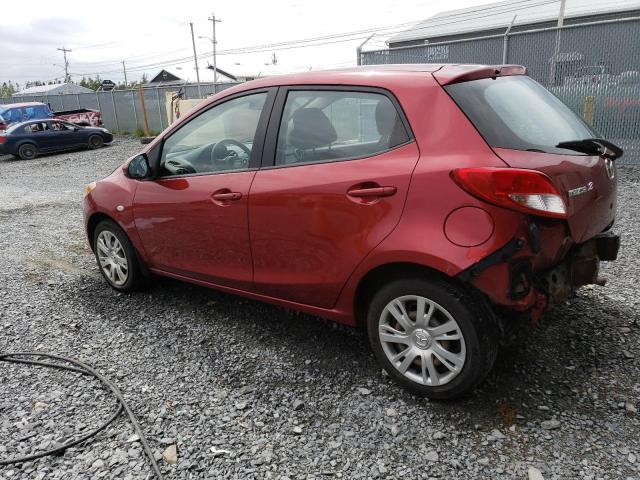 JM1DE1KYXE0178775 - 2014 MAZDA MAZDA2 SPORT RED photo 2