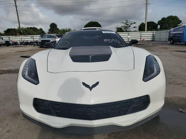 1G1YS2D62G5602184 - 2016 CHEVROLET CORVETTE Z06 2LZ WHITE photo 5