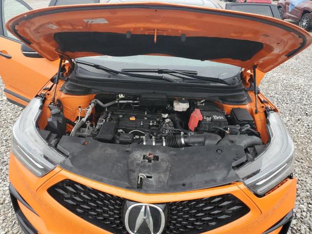 5J8TC2H71MY000020 - 2021 ACURA RDX ADVANCE ORANGE photo 12