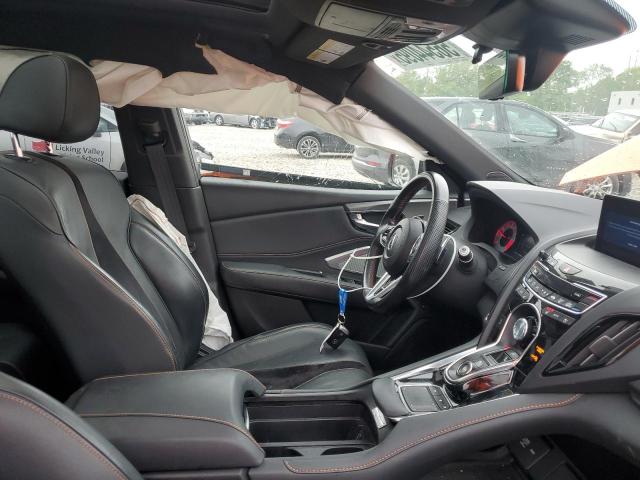 5J8TC2H71MY000020 - 2021 ACURA RDX ADVANCE ORANGE photo 7