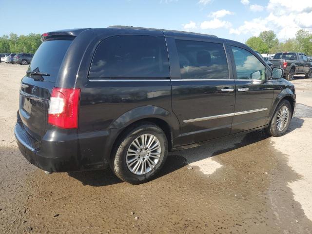 2C4RC1CG1FR705854 - 2015 CHRYSLER TOWN & COU TOURING L CHARCOAL photo 3