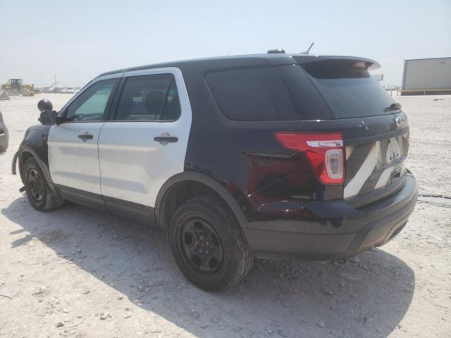 1FM5K8AR0DGA09110 - 2013 FORD EXPLORER POLICE INTERCEPTOR BLACK photo 2