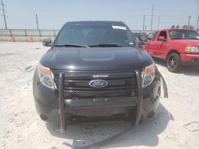 1FM5K8AR0DGA09110 - 2013 FORD EXPLORER POLICE INTERCEPTOR BLACK photo 5
