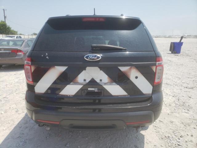 1FM5K8AR0DGA09110 - 2013 FORD EXPLORER POLICE INTERCEPTOR BLACK photo 6