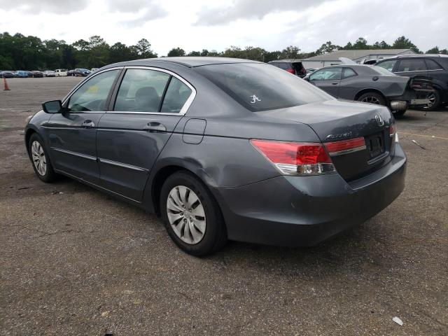 1HGCP2F32CA134028 - 2012 HONDA ACCORD LX GRAY photo 2