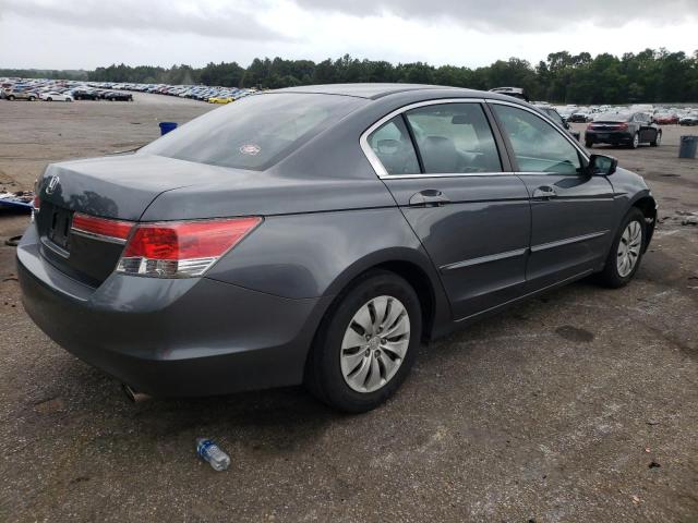 1HGCP2F32CA134028 - 2012 HONDA ACCORD LX GRAY photo 3