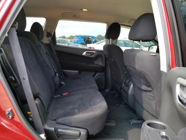 5N1AR2MN1DC649110 - 2013 NISSAN PATHFINDER S RED photo 11