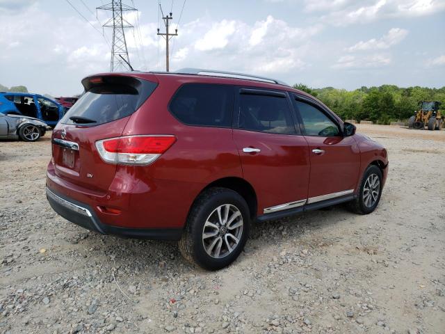 5N1AR2MN1DC649110 - 2013 NISSAN PATHFINDER S RED photo 3