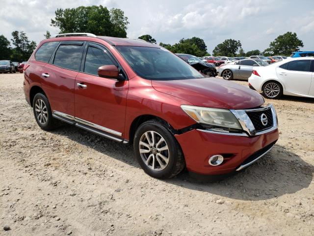 5N1AR2MN1DC649110 - 2013 NISSAN PATHFINDER S RED photo 4
