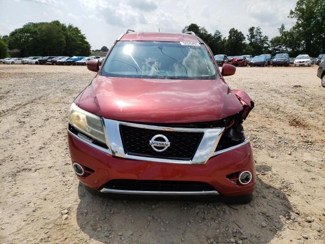 5N1AR2MN1DC649110 - 2013 NISSAN PATHFINDER S RED photo 5