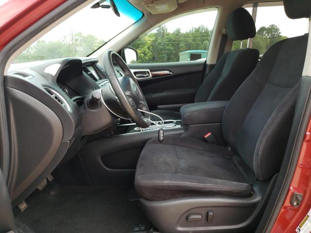 5N1AR2MN1DC649110 - 2013 NISSAN PATHFINDER S RED photo 7