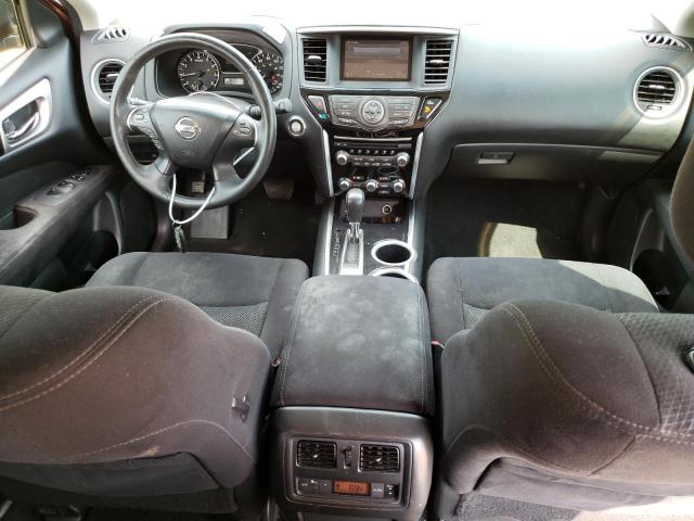 5N1AR2MN1DC649110 - 2013 NISSAN PATHFINDER S RED photo 8