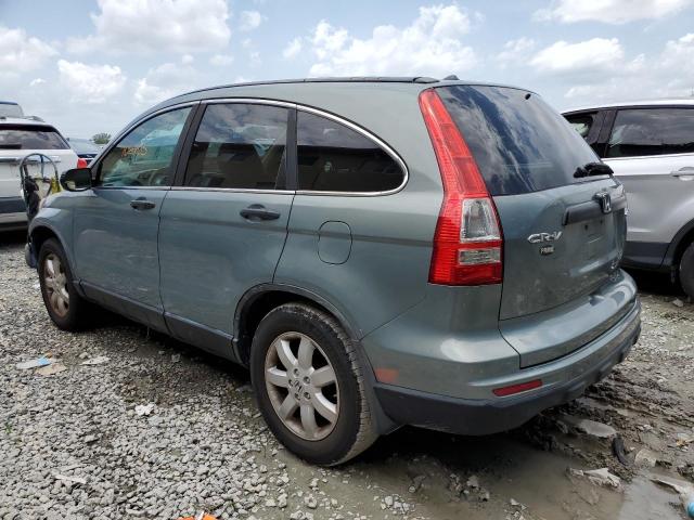 5J6RE4H44BL037992 - 2011 HONDA CR-V SE GREEN photo 2