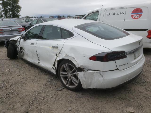 5YJSA1CG7DFP14865 - 2013 TESLA MODEL S Սպիտակ լուսանկար 2