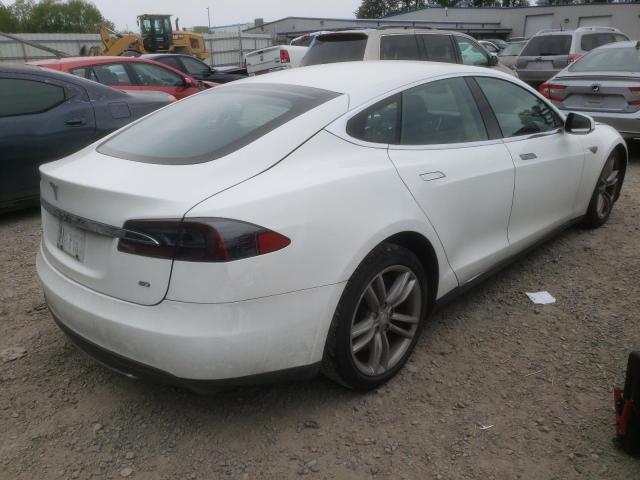 5YJSA1CG7DFP14865 - 2013 TESLA MODEL S Սպիտակ լուսանկար 3