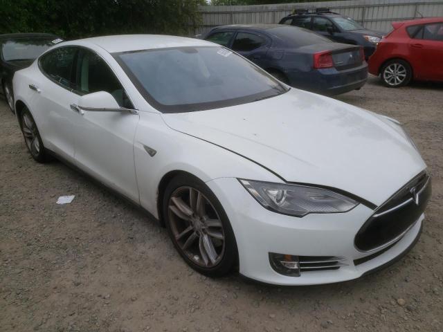 5YJSA1CG7DFP14865 - 2013 TESLA MODEL S Սպիտակ լուսանկար 4