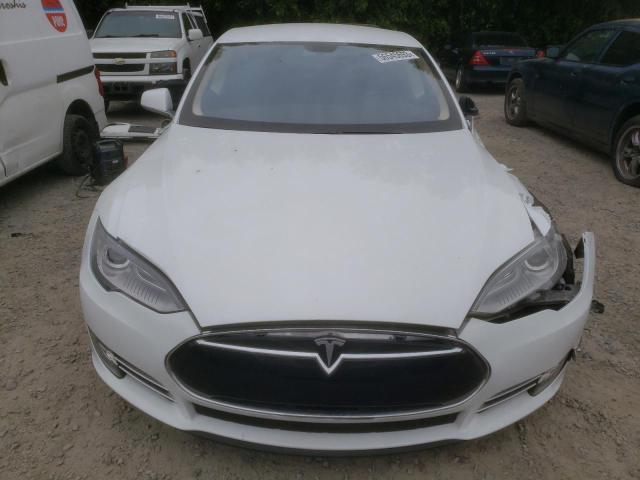 5YJSA1CG7DFP14865 - 2013 TESLA MODEL S Սպիտակ լուսանկար 5