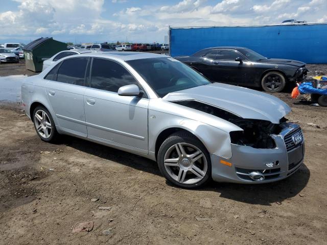 WAUDF78E76A138384 - 2006 AUDI A4 2.0T QUATTRO SILVER photo 4